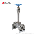 Globe Stop Valve Extended Stem Forged Steel Globe Valve 800lb Factory